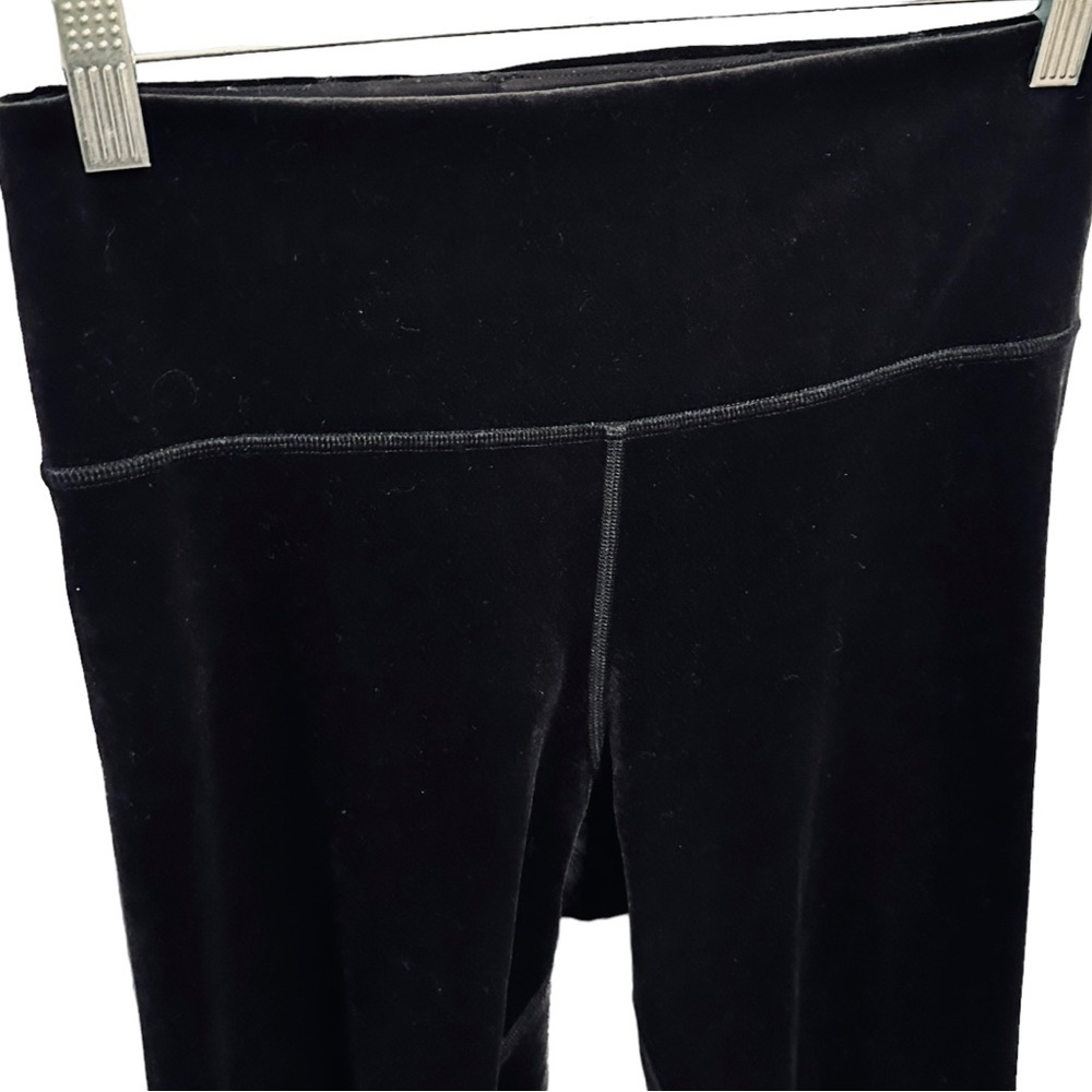 Athleta Elation Velvet Tight size Small Black #467925 - Picture 6 of 12